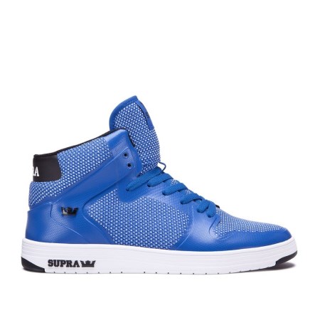 Supra Vaider 2.0 Mens High Tops Shoes Blue UK 65HMS